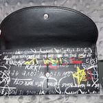 DKNY  three piece gift set mittens headband wallet combo black turquoise gold NWT Photo 4