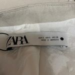 ZARA  Women's Beige Sleeveless V Neck Button Up Casual Blouse Vest Top Size S Photo 2