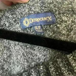 Democracy  Grey V Neck Sweater Photo 1