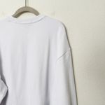 Rachel Parcell [] White Sun Daze Embroidered Graphic Oversized Crew Neck Sz Small Photo 6