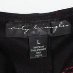 City Triangles Womens Glitter Floral Babydoll Dress Size L Y2K Fairy Whimsygoth Photo 4