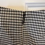 Tahari Arthur S Levine Black White Houndstooth Dress 16 Work Office Classic Silver Photo 3