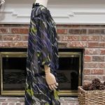 Kris Jenner Kollection sheer, abstract, drop waist tunic/ M /Excellent condition Size M Photo 2