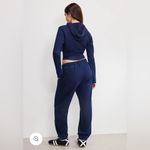 Good American NWT  Jeanius Boyfriend Sweatpants size Medium Indigo1029 joggers Photo 2