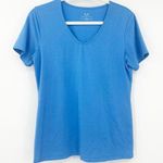 Magaschoni M Womens Basic Summer Pima Cotton Modal V-Neck Short Sleeve Tee Small Photo 0