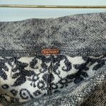 Free People  Blue and Beige Knit Patterned Sweater Photo 1