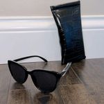 Rachel Zoe NEW  Nina Black Sunglasses with Case Photo 1