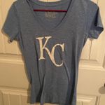 Kansas City Royals Baseball V Neck Blue Photo 1