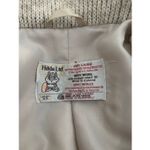 Vintage Hilda Icelandic Wool Knit Coat Sweater Jacket White Gray Iceland Size XS Photo 1