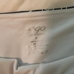 vogo athletica Vogo Navy Floral Printed Sheer Mesh Capri Active Leggings Photo 4