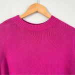 Gap  Women's Crewneck Long Sleeve Cotton Pullover Pink Size Small Photo 3