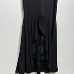 Lulus Black Noreen Sleeveless High-Low Maxi Dress Size Large Photo 8