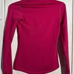 Nike  Women's Pink Half-Zip Sweatshirt Photo 2