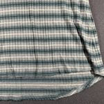 LuLaRoe  Shirt Womens Large Green White‎ Striped Short Sleeve Stretch Casual Top Photo 4