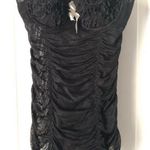 Victoria's Secret Victoria’s Secret mesh bow ruched lingerie bustier bodysuit 34B Photo 0