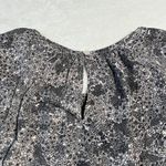 Loft  Crewneck Floral Print Balloon Sleeve Blouse Size X-Large Office Career Boho Photo 4