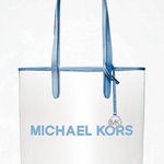 Michael Kors LARGE CLEAR VINYL TOTE BAG Photo 0