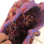 Very Cool Fuzzy Yarn Disco “Groovy” Bag Shoulder Purse Multiple Photo 6