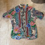 Johnny Was  Clover Button Down Shirt In Multi size small Photo 2