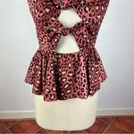 Rebecca Taylor  Leopard Bow Tank Top Photo 4