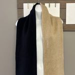 Christopher & Banks Cat Winter Scarf w/ Fringe Y2K 76” by 7.75” Cotton Blend Photo 1