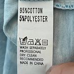 Maxi Dress Sleeveless Racerback Light Blue Floral New M Size M Photo 3