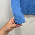 J. McLaughlin  Cabot Sweater Small NWT $248 100% Cashmere‎ Turtleneck Blue Solid Photo 1