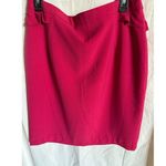 ABN Pink Pencil Skirt Ruffle Detail Career Office Party XL Photo 0