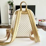 Lounge Fly NWOT RARE Disney Parks OG Heart Logo Small World White Mini Backpack Photo 1