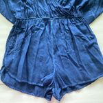 Anthropologie  Betro Simone bell sleeve washed dye beach romper, size large Photo 5