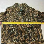 Saint Tropez West 100% Linen  Safari Print Button Up Jacket Size 1X Photo 3