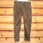 7 For All Mankind Brown Skinny Utility Pants Photo 2