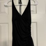 Y2K Early 2000’s Black Sparkly Dress Size XS Photo 4