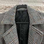 ZARA Gray Plaid Blazer Coat Photo 3