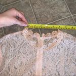 Lulus  Appetite For Seduction Lace Dress Blush Pink Wedding, Graduation, College Photo 11