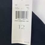 Liz Claiborne Villager Sport Black Crop Snap Pants NWT Size 12 Photo 3