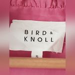 BIRD Y KNOLL SIZE S Elegant Long Sleeve Pink Maxi Dress Photo 1