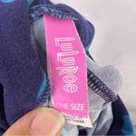 LuLaRoe Leggings, Blue Polka Dot Minnie Bow Print, Soft OS Stretch Pants Photo 8