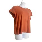 Madewell  Basic Boxy T Shirt Rust Orange Size XXL Photo 3