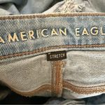 American Eagle  Mom Jeans Size 2 Long  26X29.5 Distressed Ripped  High Rise Photo 4
