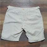 Lucy boyfriend Bermuda khaki tan cargo shorts size 6 Photo 1