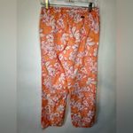 Columbia Orange Floral Sleep Pants Photo 1