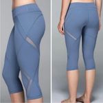 Lululemon  Cool To Street Crop in Blue Denim / Banana Leaf Blush Quartz Photo 1