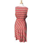 ✨BAILEY 44 EMILE MULTICOLOR STRIPES FAUX WRAP BELTED A-LINE MIDI SZ S DRESS✨ Photo 4
