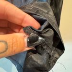 Judy Bond Vintage pleated front black blouse size 16 Photo 3