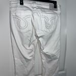 Big star Rikki (The Legendary Blue Jeans) White Capri Jeans Size 31 Photo 2