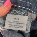 Silver Jeans Silver Aiko Capri Low Rise Stretch Thick Stitched Jeans Photo 2