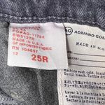 AG Adriano Goldschmied Adriano Goldschmied Womens Gray Cropped Skinny Jeans Size 25 Photo 2