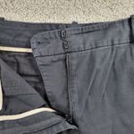 Talbots Womens Shorts 12 Black 10.5" Inseam Perfect Stretch Bermuda Chino Twill Photo 3