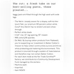 Madewell  The Harlow Wide Leg trouser Jean cream ivory off-white denim 29 Photo 7